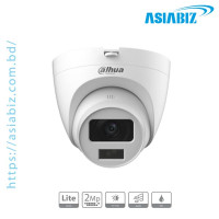Dahua HAC-HDW1209CLQP-A-LED 2MP Full-color HDCVI Audio Dome Camera.